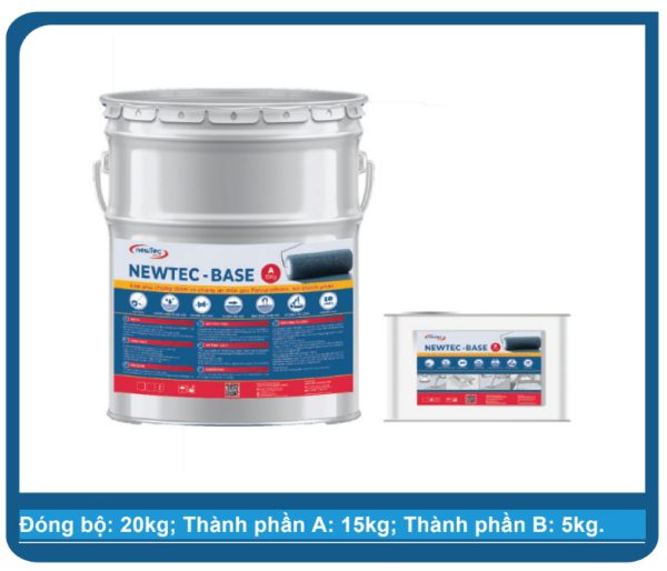 NEWTEC-BASE | Lớp phủ chống thấm và chống ăn mòn gốc Polyurethane